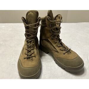 Bates Boots Mens Size 7.5 W Wide Combat Hiker E03612A Mojave Leather Hot Weather